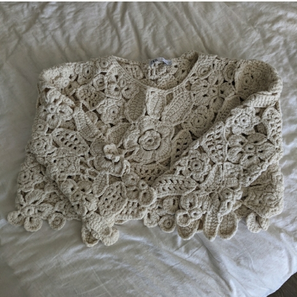 Zara Crochet top - Picture 4 of 11